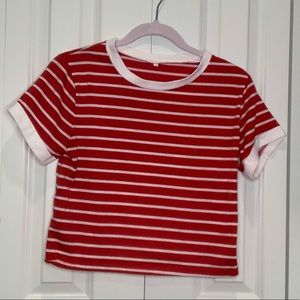 red striped shirt